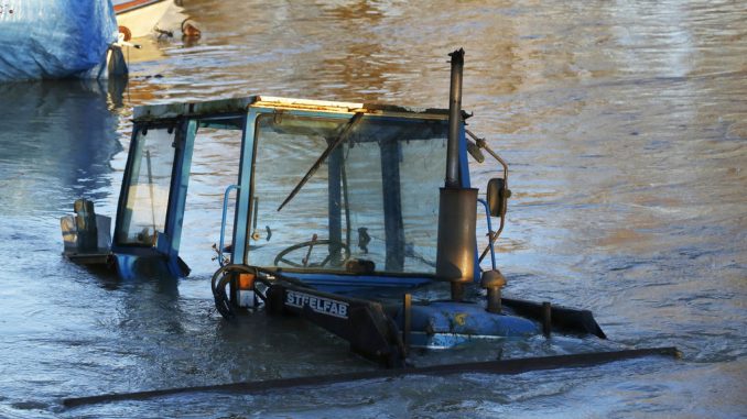 Severe rainy weather and gales battered Britain